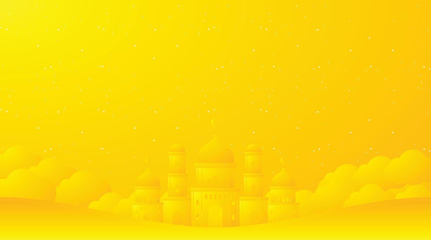 fundo islâmico. fundo de eid mubarak. fundo do Ramadã Kareem. vetor