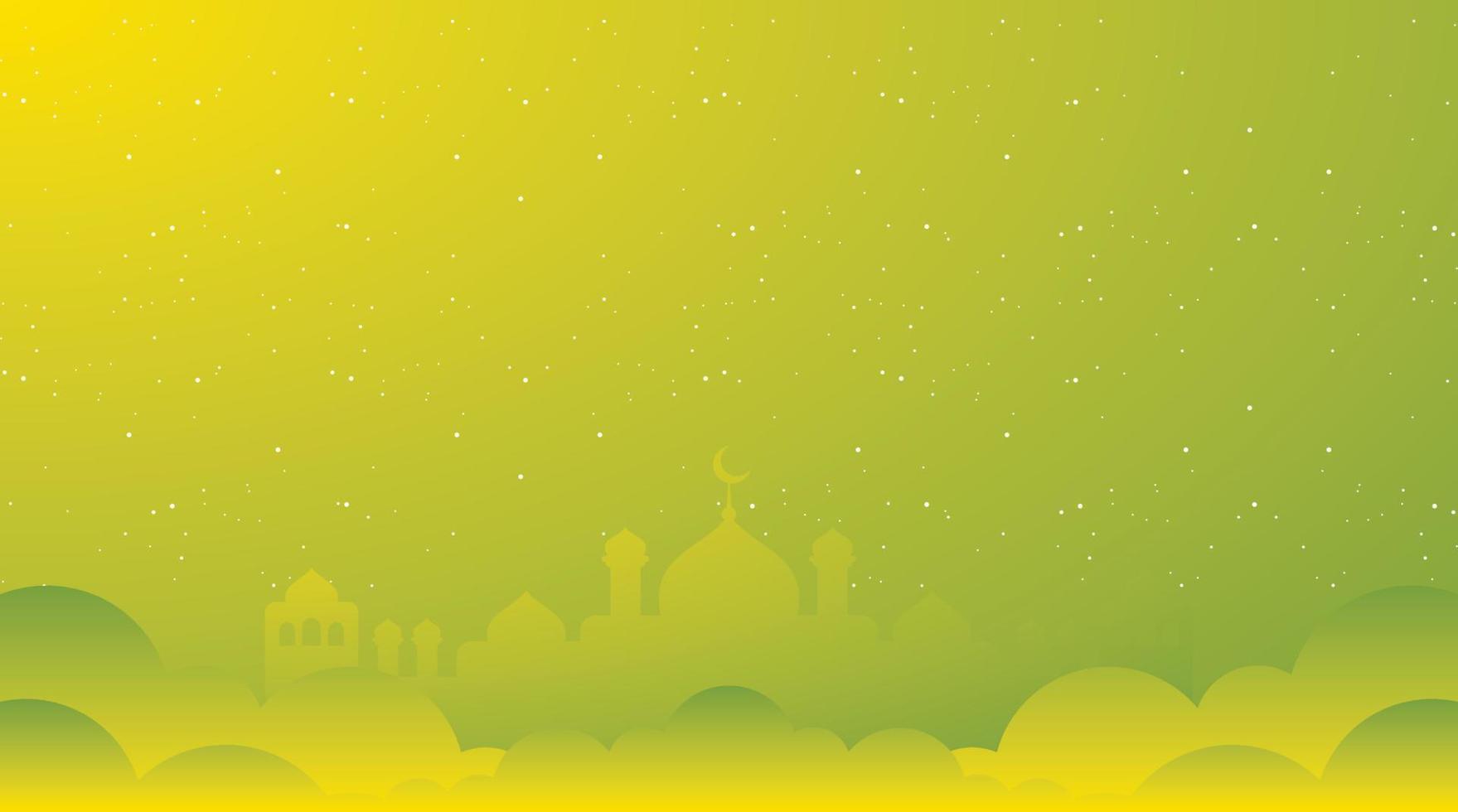 fundo islâmico. fundo de eid mubarak. fundo do Ramadã Kareem. vetor