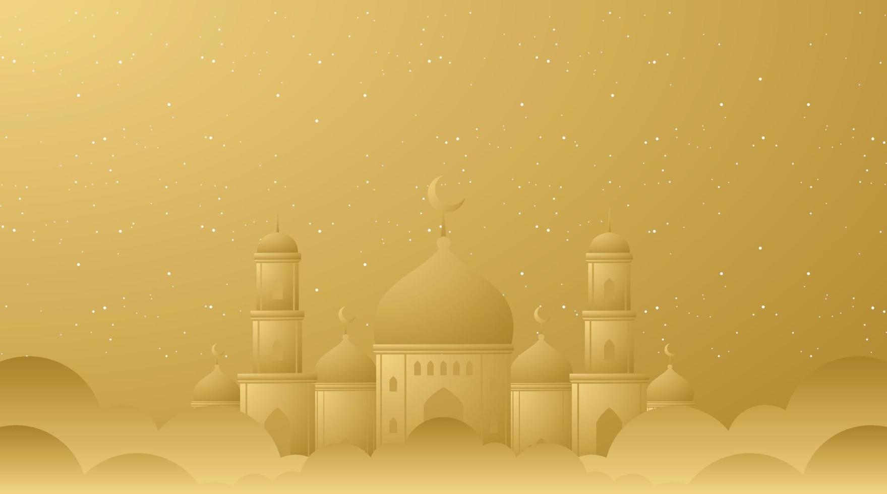 fundo islâmico. fundo de eid mubarak. fundo do Ramadã Kareem. vetor