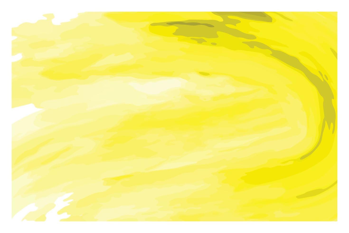 fundo aquarela amarelo vetor