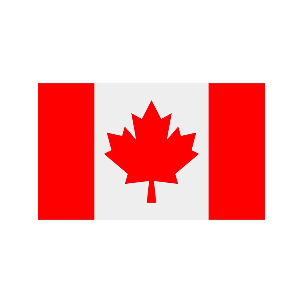 ícone multicolorido do Canadá vetor