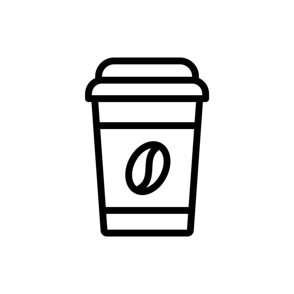 ícones de xícara de café simbolizam elementos vetoriais para infográfico web vetor
