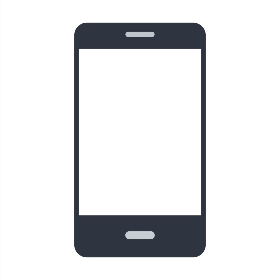 tecnologia de telefone smartphone, ilustração vetorial de ícone plano isolado, telefone png, móvel png, telefone móvel png design vetor