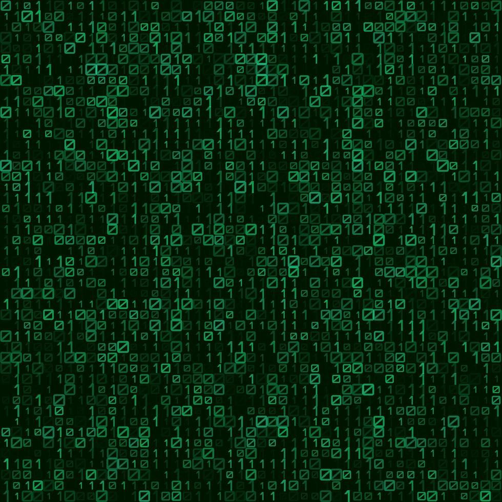 fundo sem costura abstrato tecnologia verde vetor