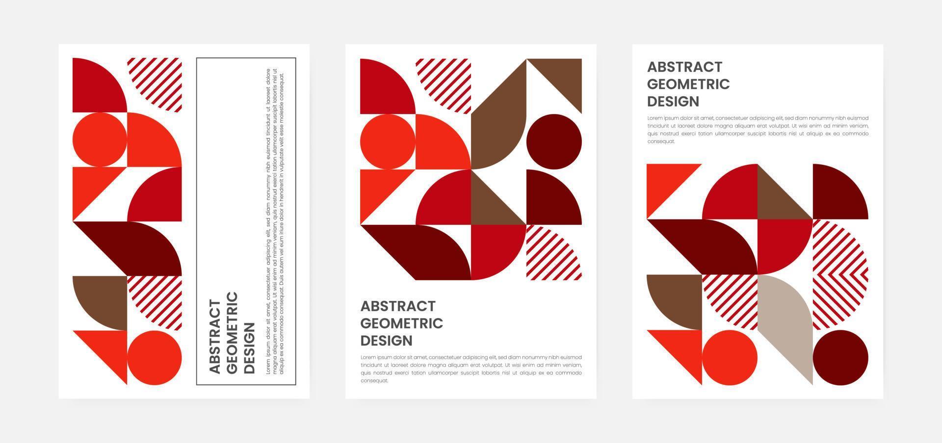 capa de arte minimalista geométrica com forma e figura. estilo de design de padrão abstrato para capa, banner web, página de destino, apresentação de negócios, branding, embalagem, papel de parede vetor