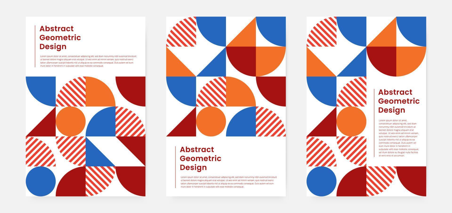 capa de arte minimalista geométrica com forma e figura. estilo de design de padrão abstrato para capa, banner web, página de destino, apresentação de negócios, branding, embalagem, papel de parede vetor