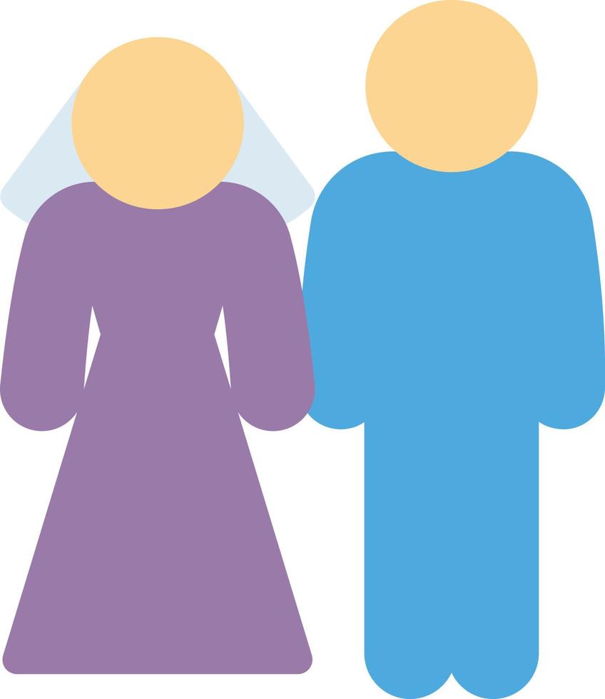 ilustração vetorial de casal de casamento em ícones de símbolos.vector de qualidade background.premium para conceito e design gráfico. vetor
