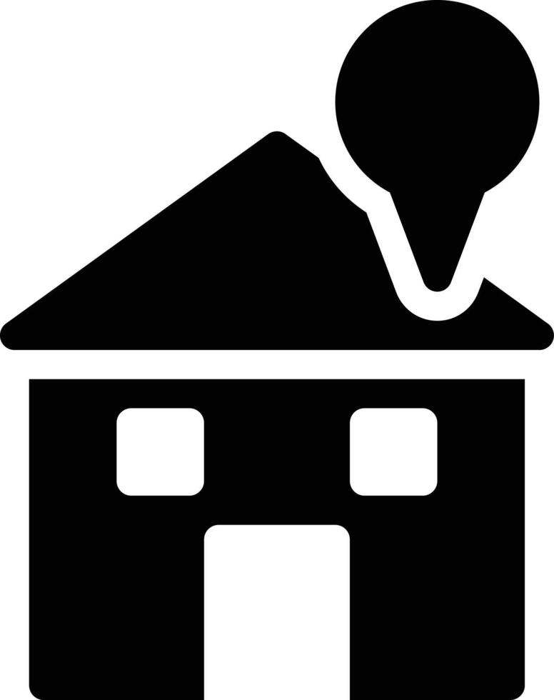 ilustração vetorial de localização de casa em ícones de símbolos.vector de qualidade background.premium para conceito e design gráfico. vetor