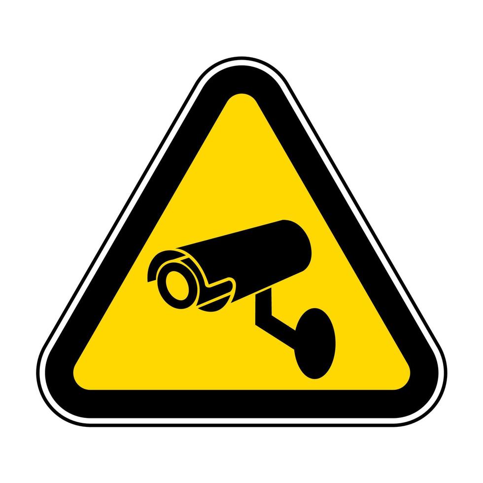 câmera icon.cctv de vigilância por vídeo. vetor