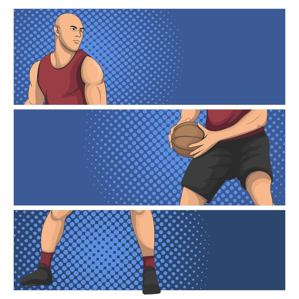 ilustração vetorial de basquete vetor