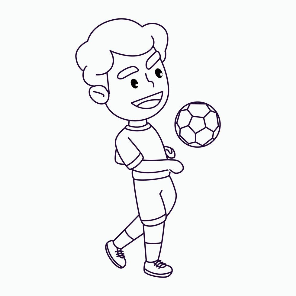 Desenhos de Futebol para colorir Jogo