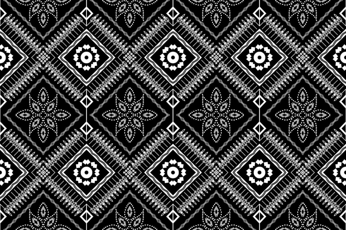 padrão tradicional oriental étnico geométrico figura estilo de bordado tribal design para plano de fundo, papel de parede, roupas, envolvimento, tecido, ilustração vetorial vetor
