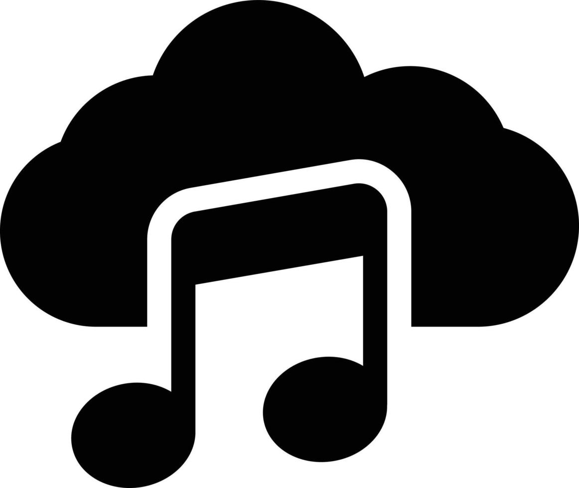 ilustração vetorial de música em nuvem em ícones de símbolos.vector de qualidade background.premium para conceito e design gráfico. vetor