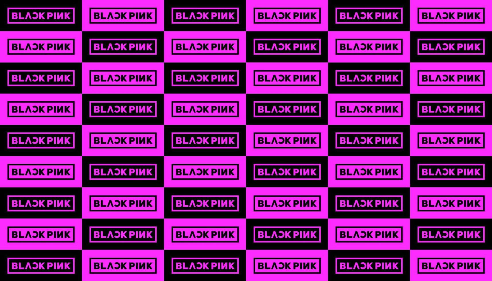 padrão de fundo vector preto rosa