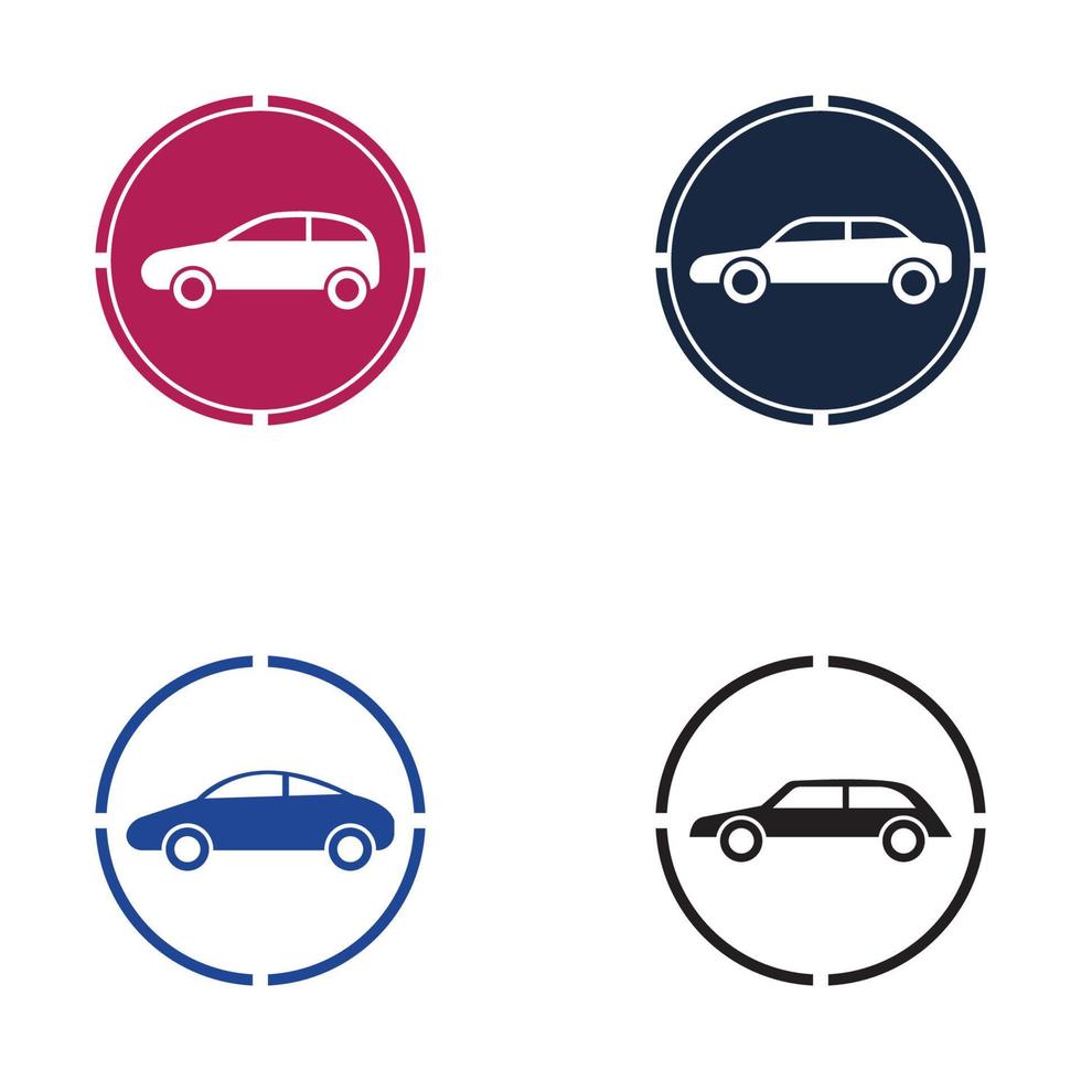 design de ícone de ilustração vetorial de carro vetor
