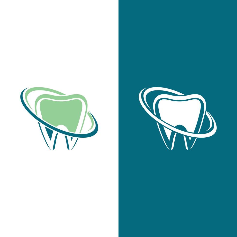 ilustração em vetor modelo logotipo dental