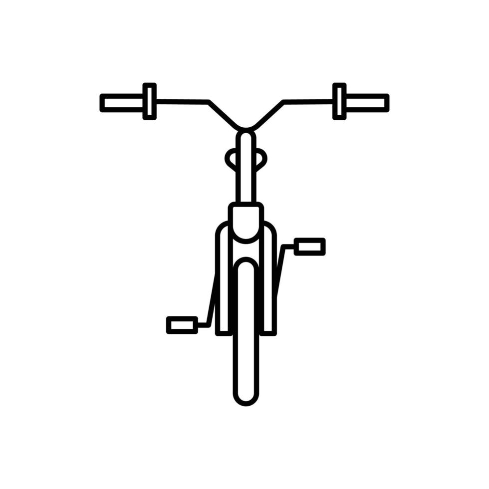 ilustração do ícone de bicicleta. design vetorial adequado para sites, aplicativos e muito mais. vetor