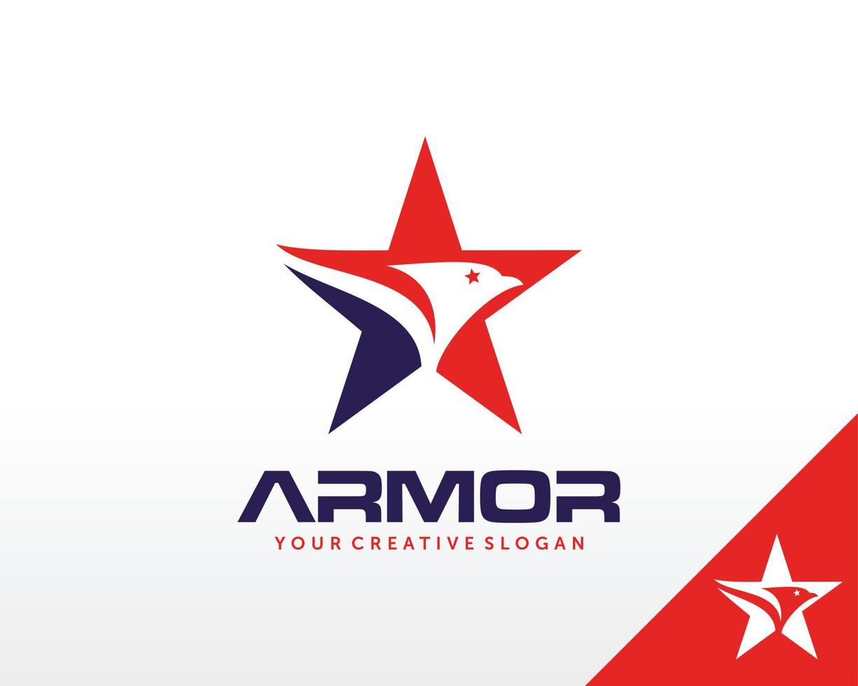 design de logotipo de águia. inspiração de vetor de design de logotipo de águia voadora