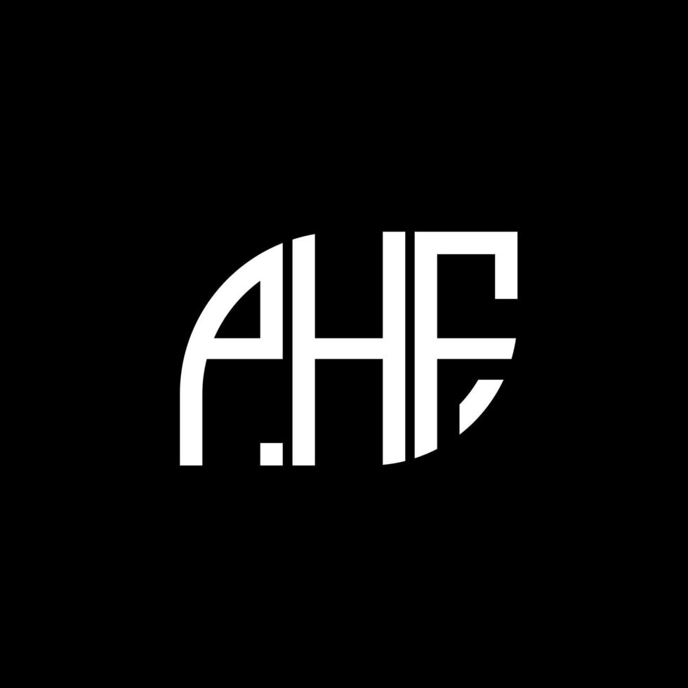 phf carta logotipo design em preto background.phf iniciais criativas carta logo concept.phf vector carta design.