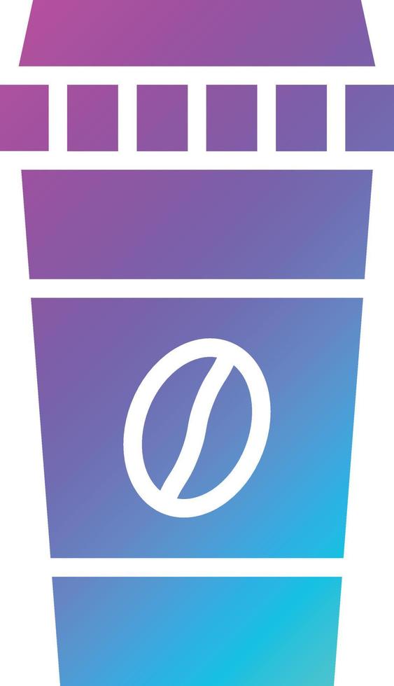 ilustração de design de ícone de vetor de xícara de café