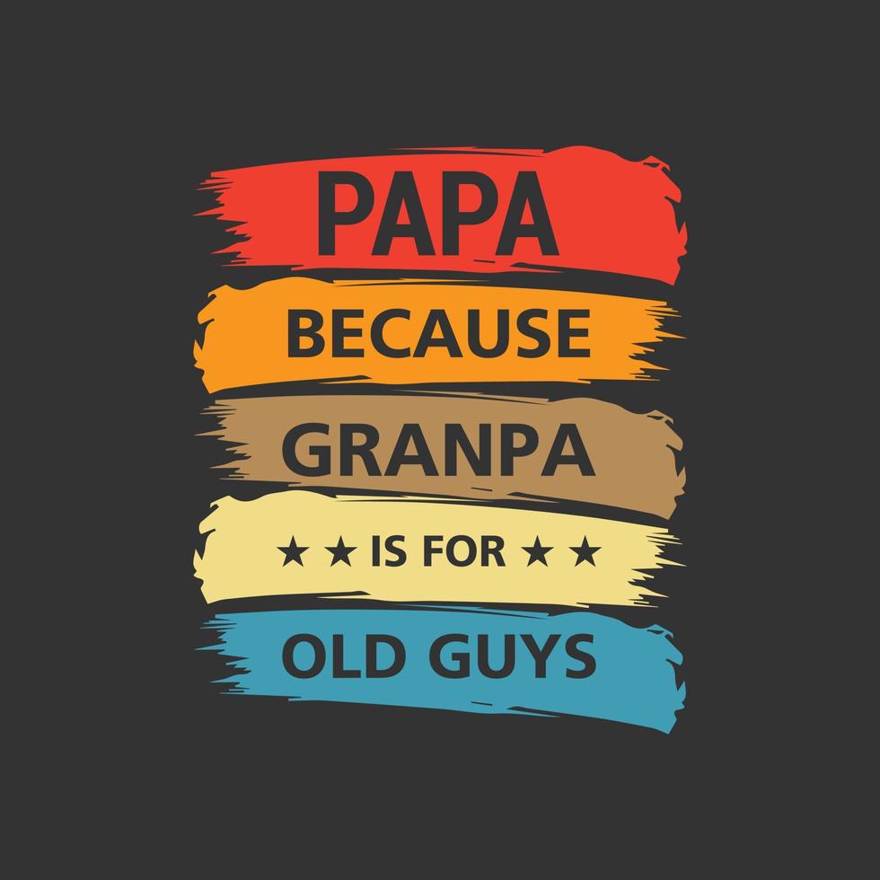 design de camiseta feliz dia dos pais vetor