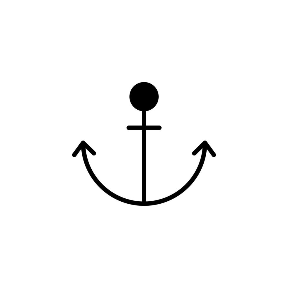 leme, náutico, navio, modelo de logotipo de ilustração vetorial de ícone de linha sólida de barco. adequado para muitos propósitos. vetor