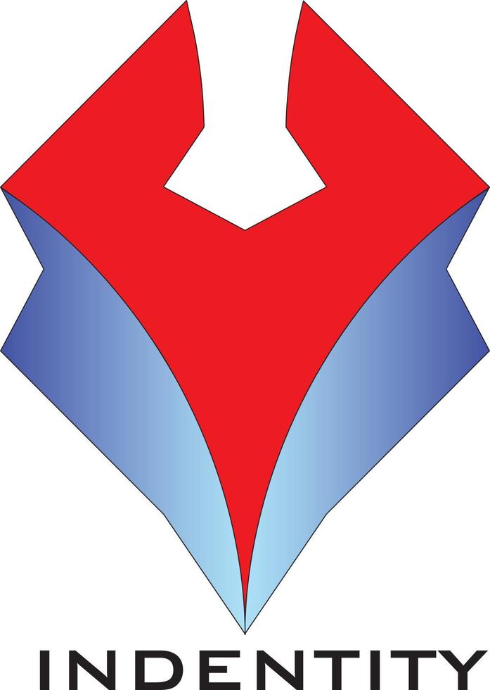 logotipo do triângulo vetor logotipo da tecnologia esportiva moderna e jogos esportivos