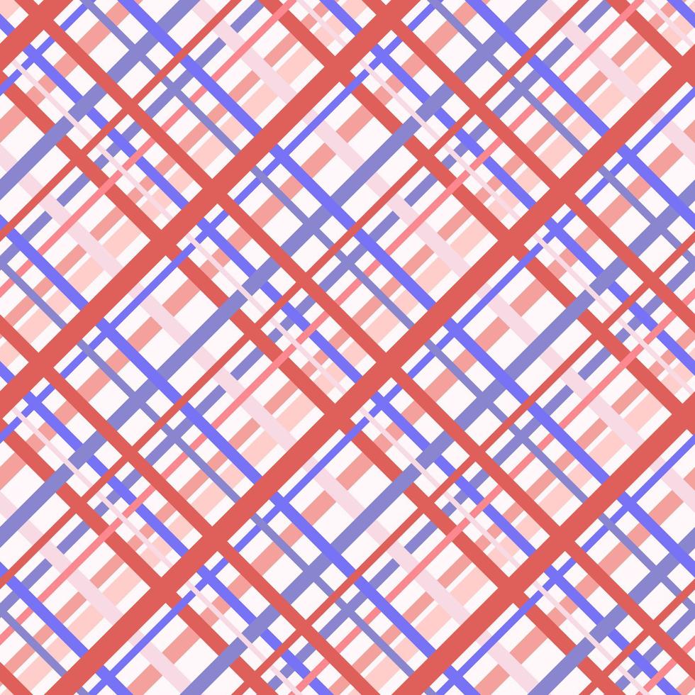 vector - abstrato sem costura padrão de linha oblíqua. cor azul, vermelho e branco. pode ser usado para impressão, papel, tecido, papel de parede, embrulho, origami.