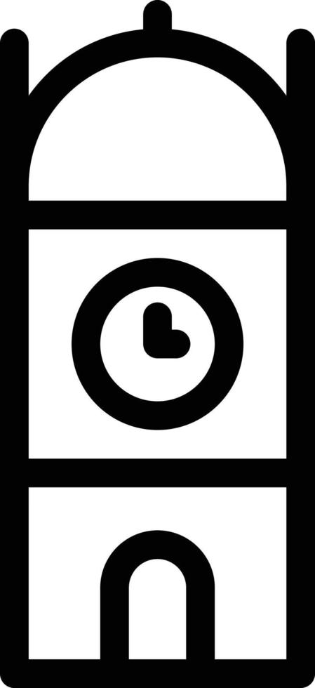 ilustração em vetor torre do relógio em ícones de uma qualidade background.premium symbols.vector para conceito e design gráfico.