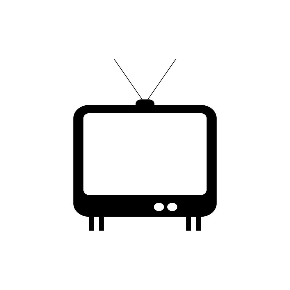 design de ilustração vetorial de televisão vetor