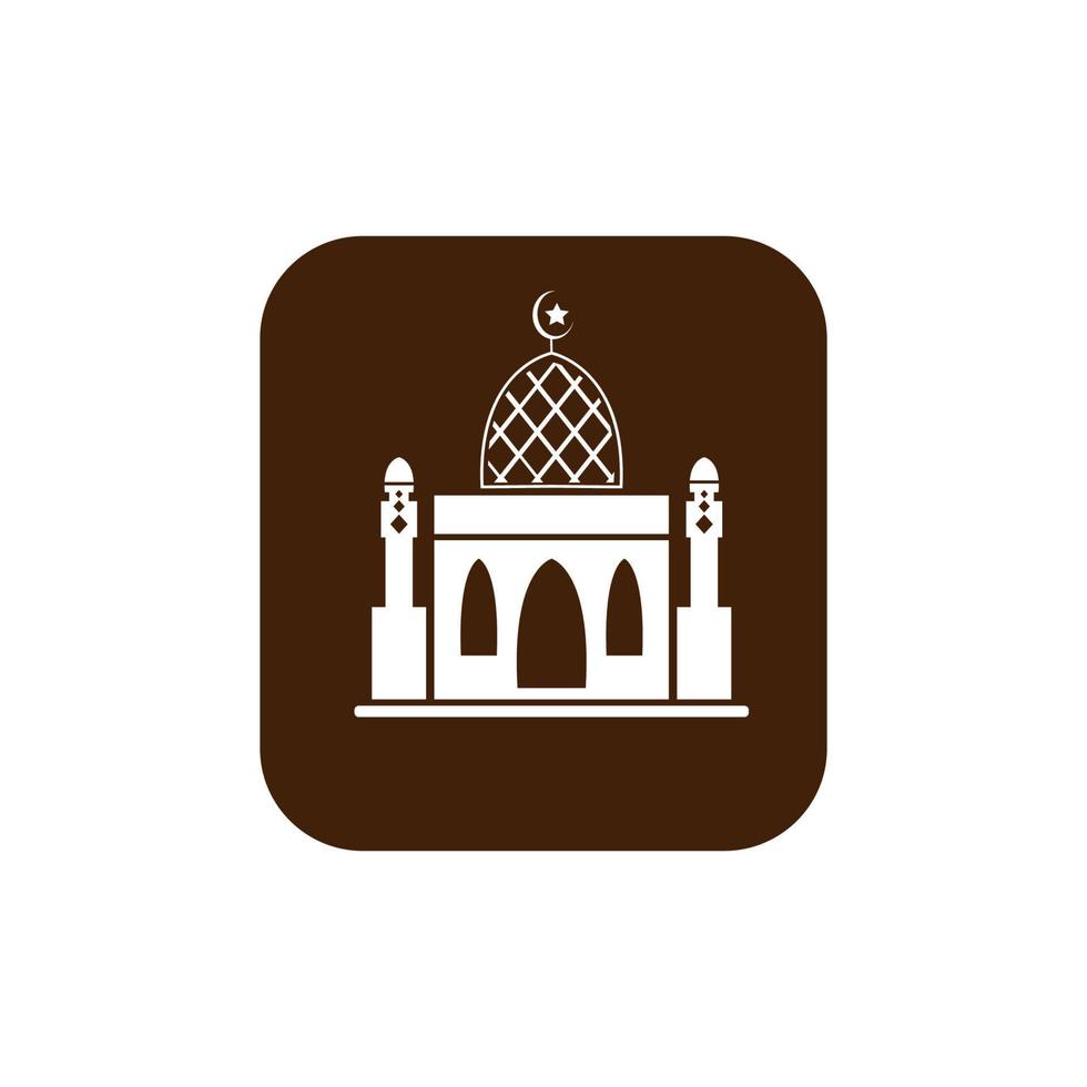 mesquita desenho ícone ilustração vetorial design vetor