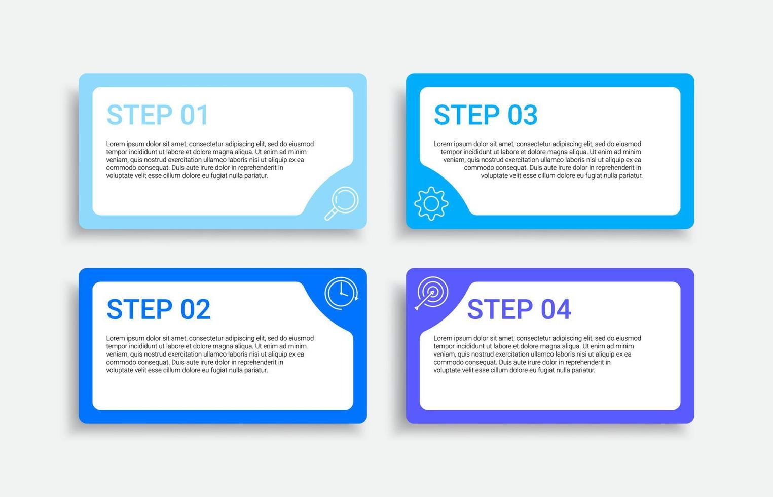 design infográfico para o conceito de negócio vetor