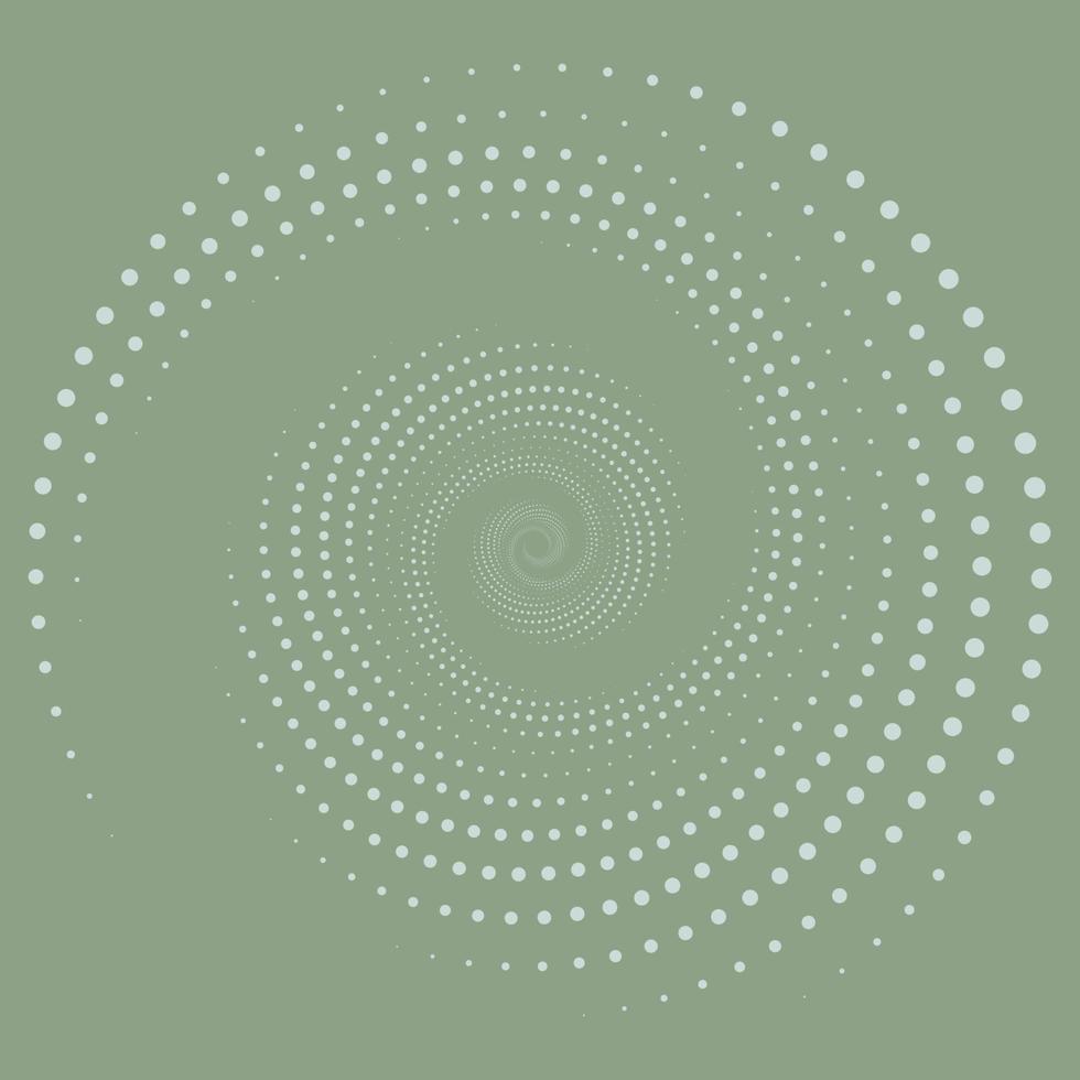ilustração vetorial que consistem em círculos. padrão de ilusão de ótica. design pontilhado para negócios. fundo geométrico criativo em estilo de meio-tom. papel de parede de arte óptica. vetor