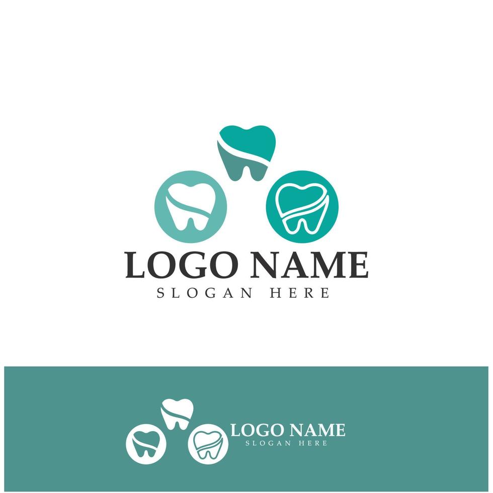 logo dental design vector template.creative logotipo do dentista. logotipo de vetor de clínica odontológica.