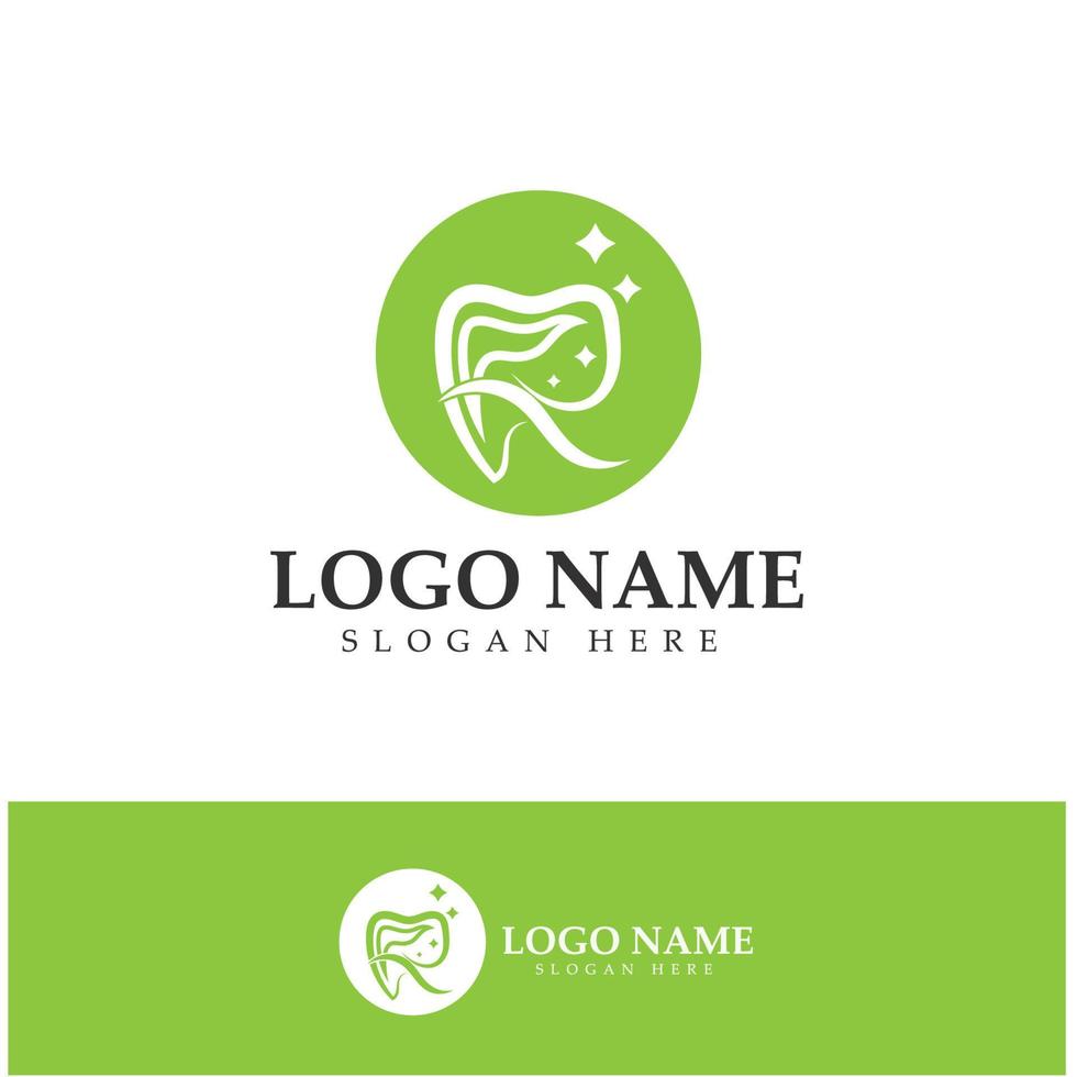 logo dental design vector template.creative logotipo do dentista. logotipo de vetor de clínica odontológica.