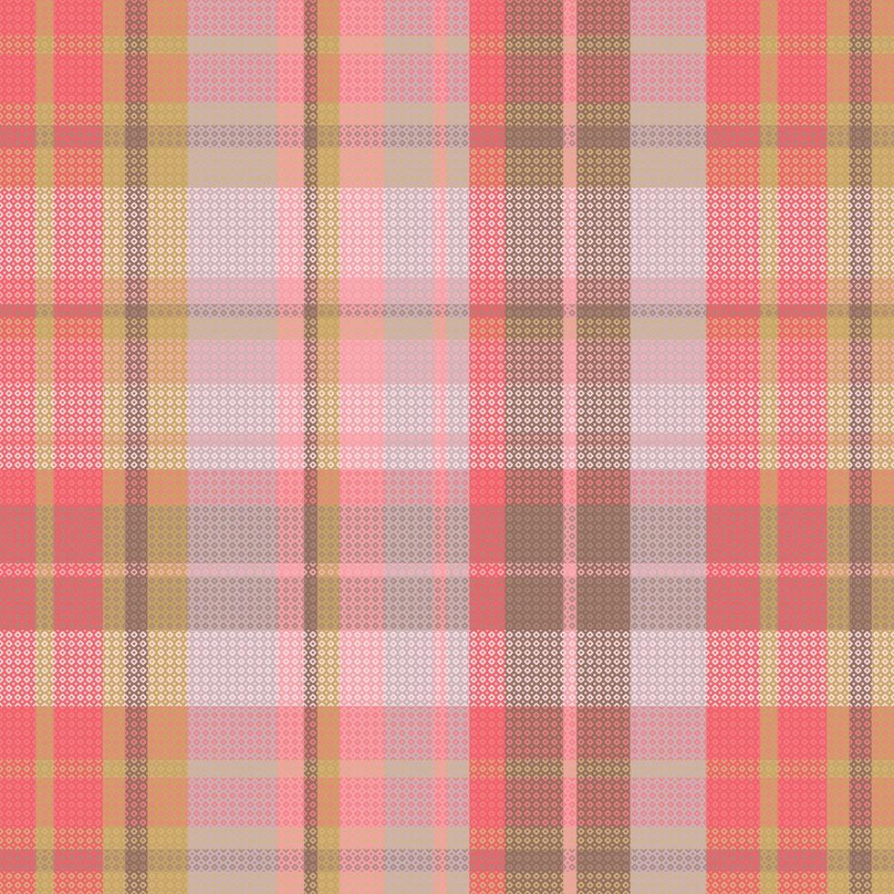 fundo xadrez tartan com cor dos namorados. vetor