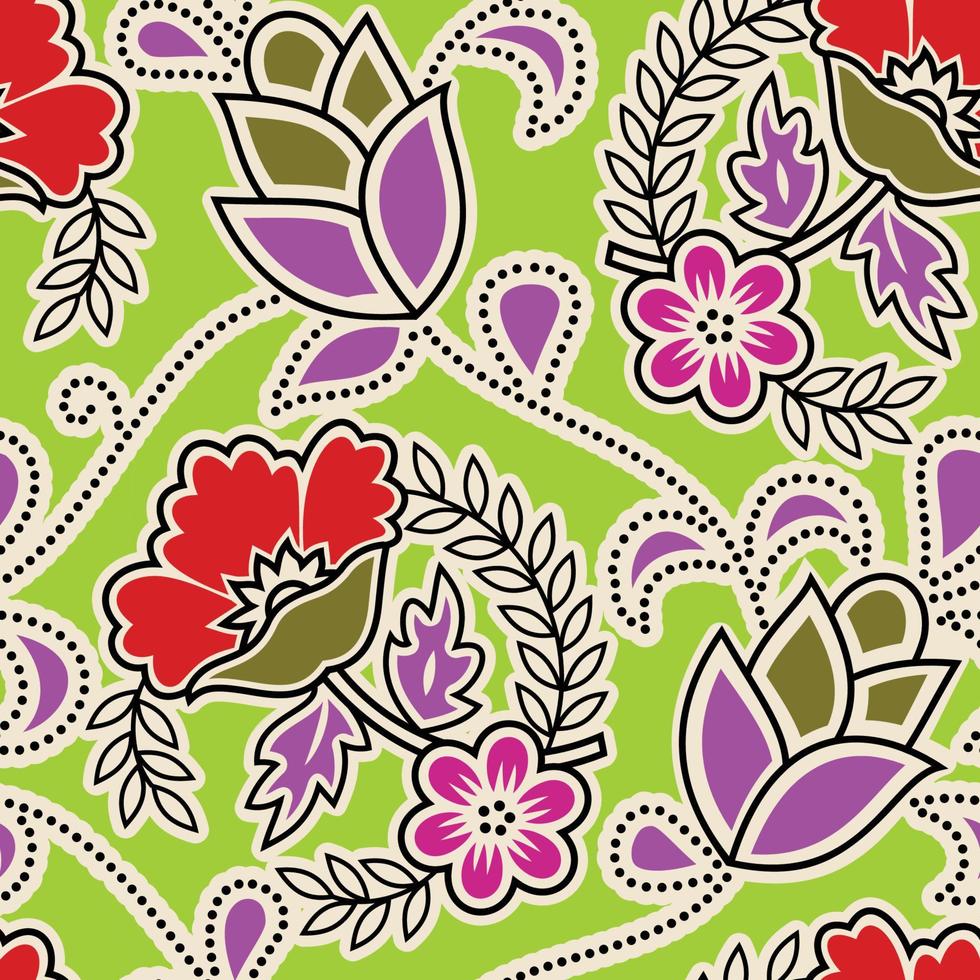 textura floral sem costura abstrata para estampas têxteis, embrulho, tecido, pacote vetor
