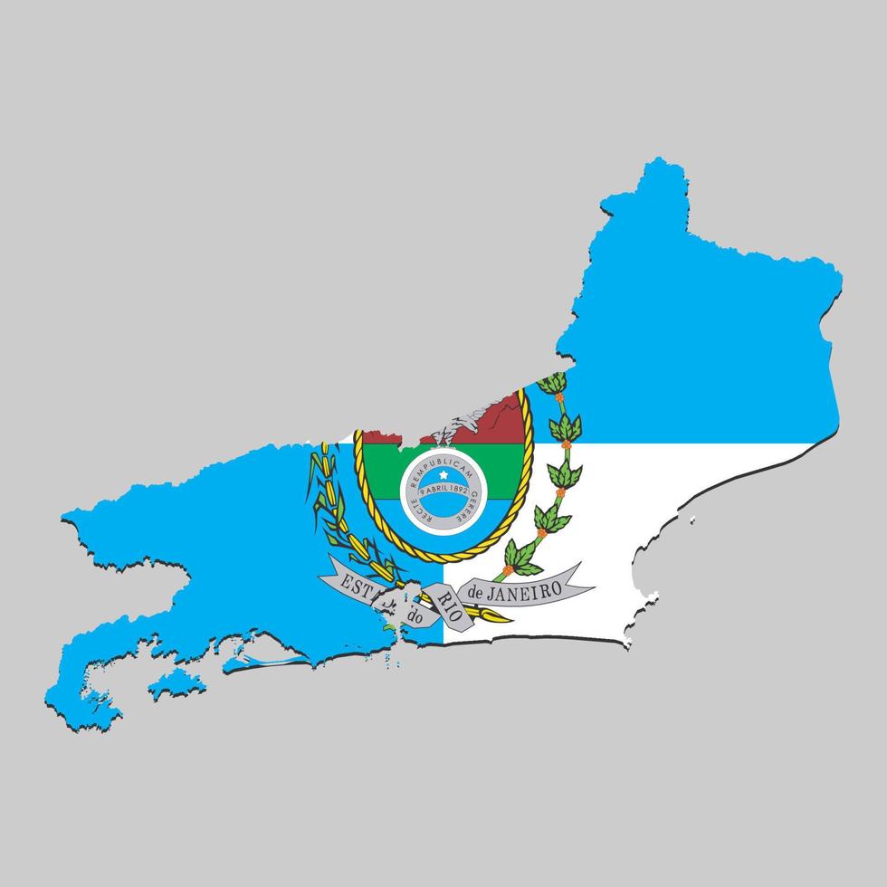 mapa com bandeira nacional vetor