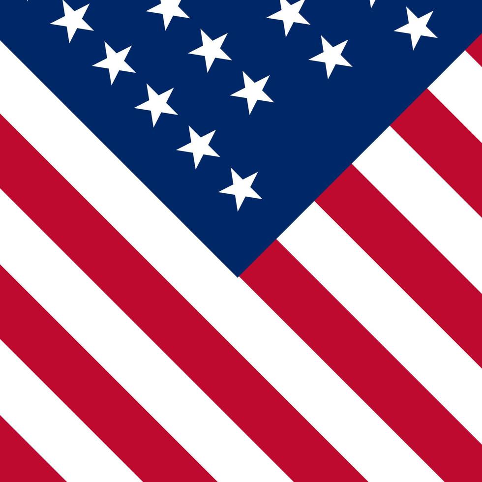 quatro de julho. dia da Independência. Estados Unidos da América. cartão de felicitações, pôster, panfleto. banner para modelo de site. vetor