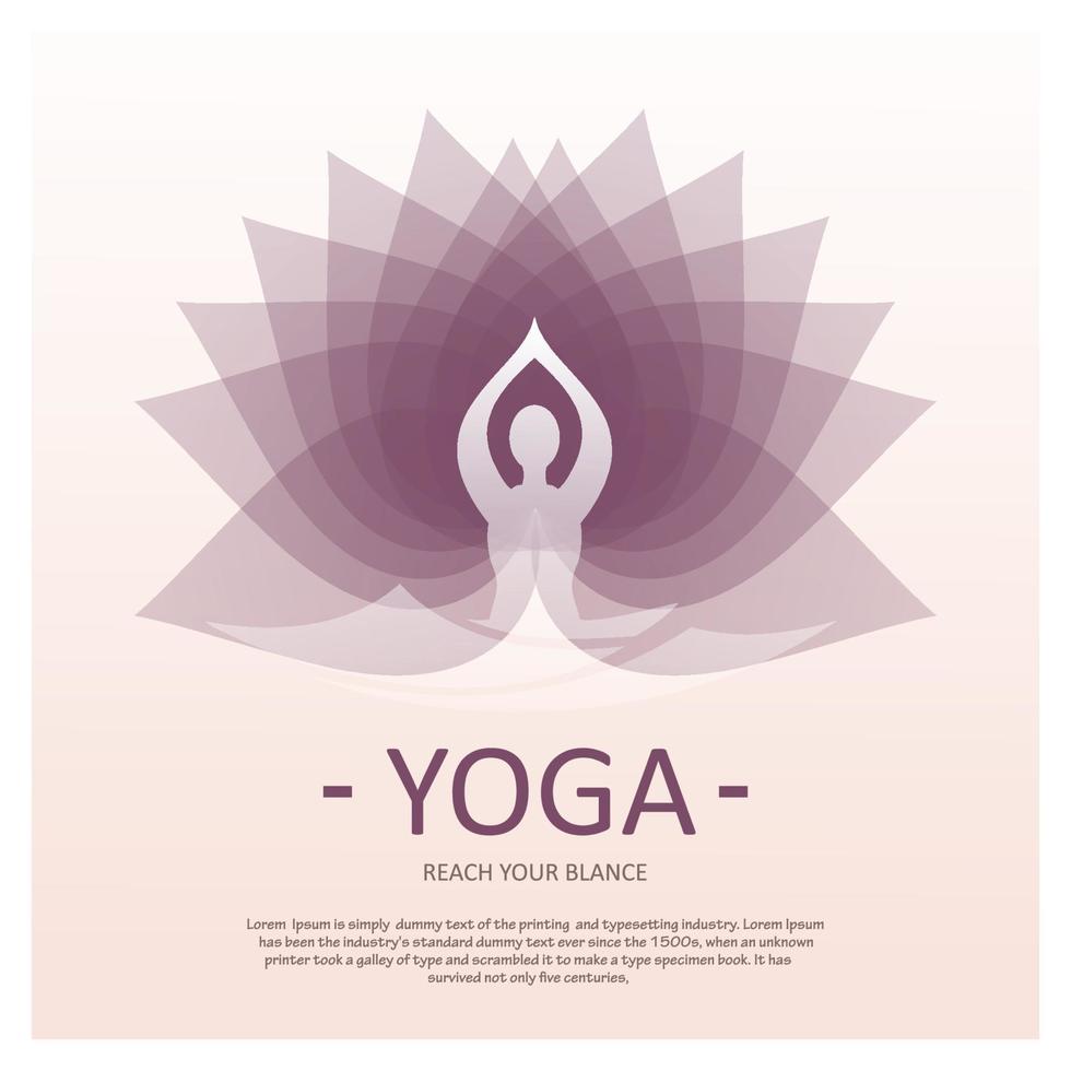 dia internacional de ilustração de ioga desenhado à mão vetor livre