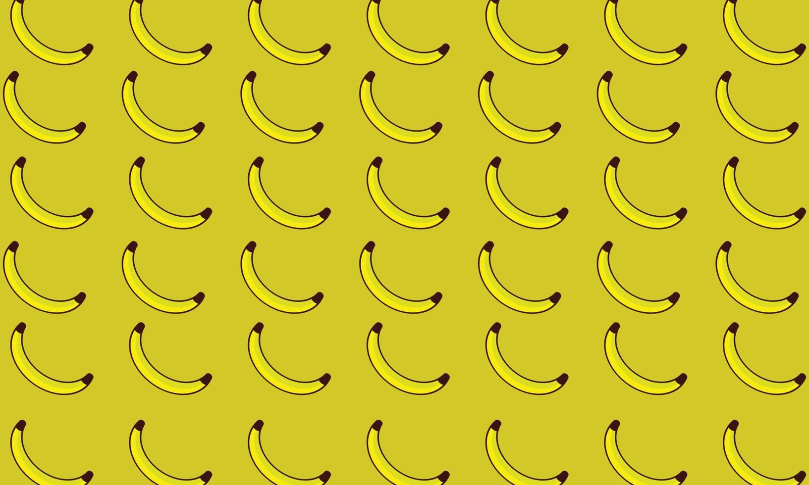 design de padrão de banana bom para o seu negócio vetor