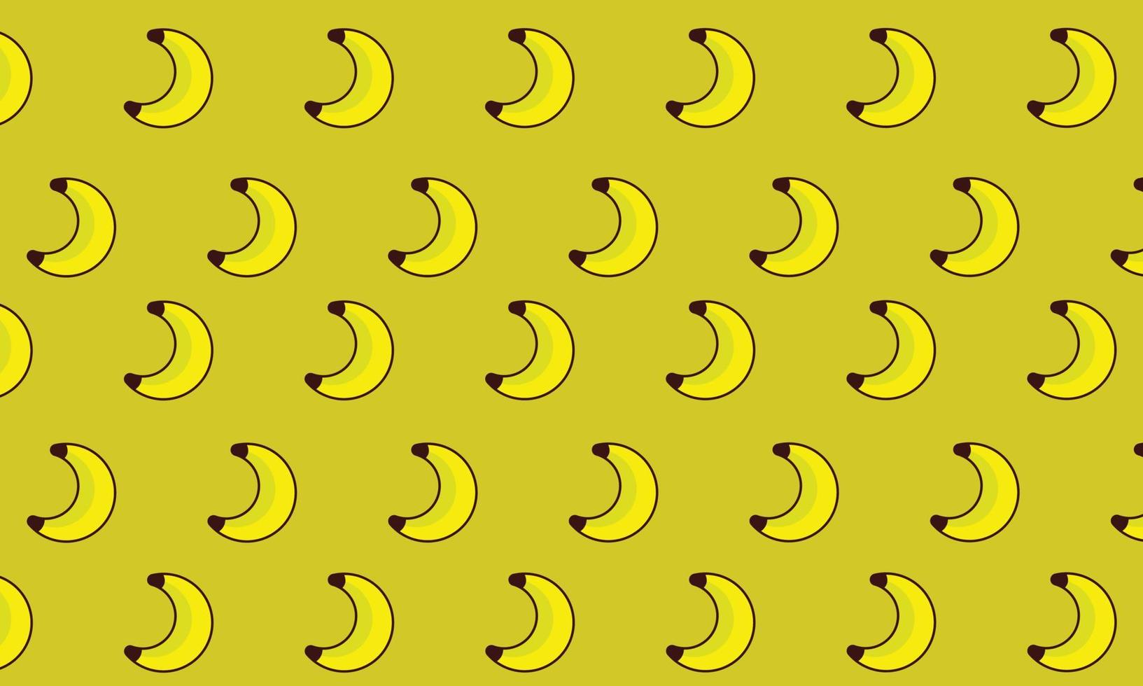 design de padrão de banana bom para o seu negócio vetor