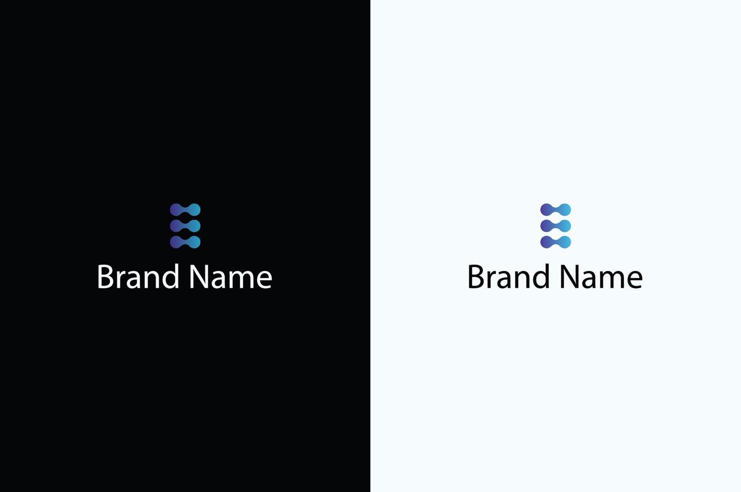 carta e logotipo de tecnologia carta simples e logotipo vetor moderno para o seu negócio