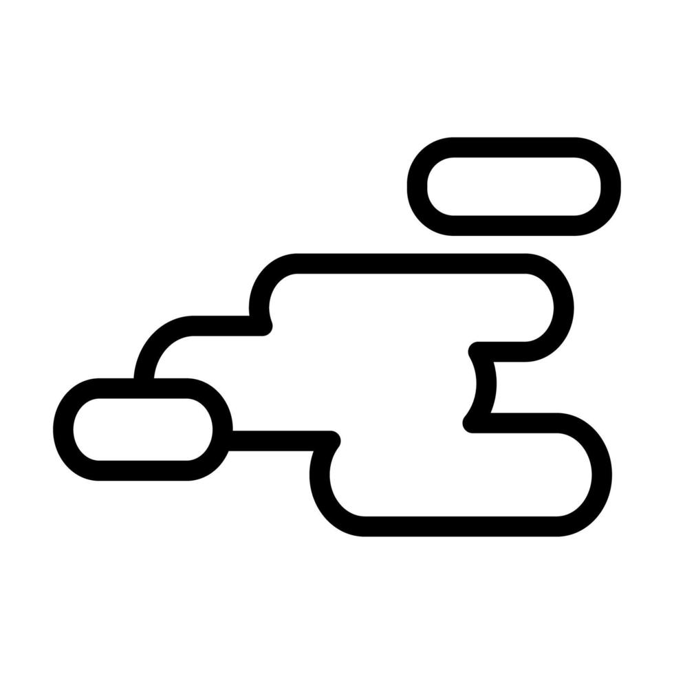 gráfico de ilustração vetorial de ícone nublado vetor