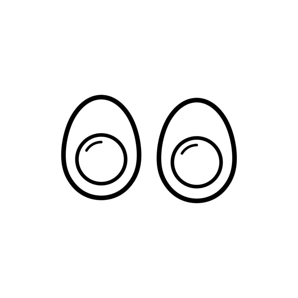 gráfico de ilustração vetorial de ícone de ovo vetor
