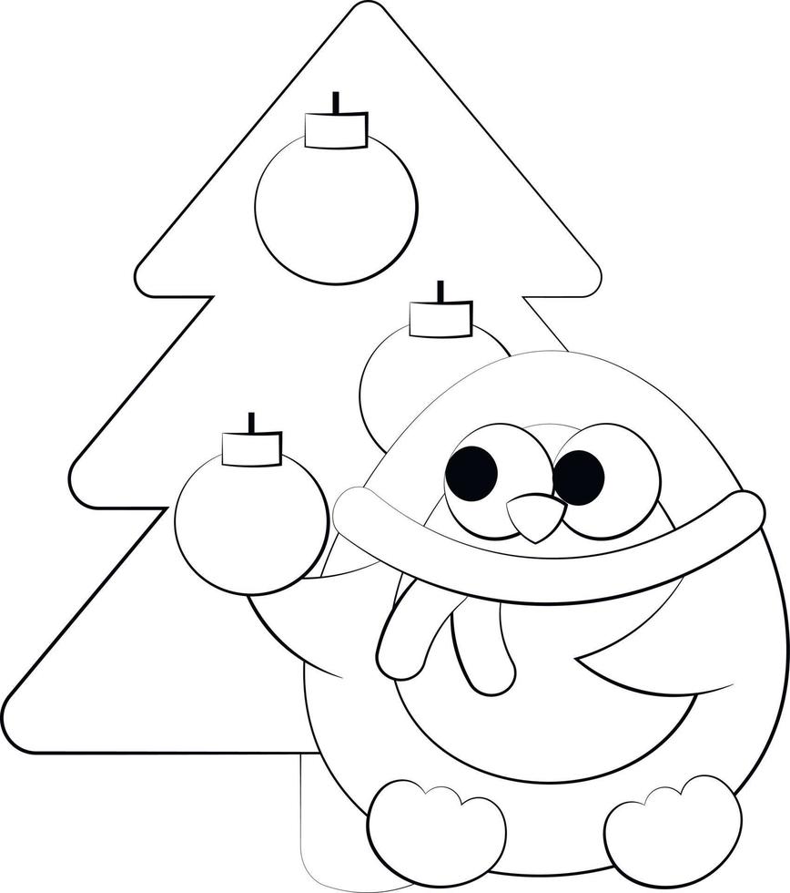 Como desenhar desenhos animados de árvore de natal desenho fácil