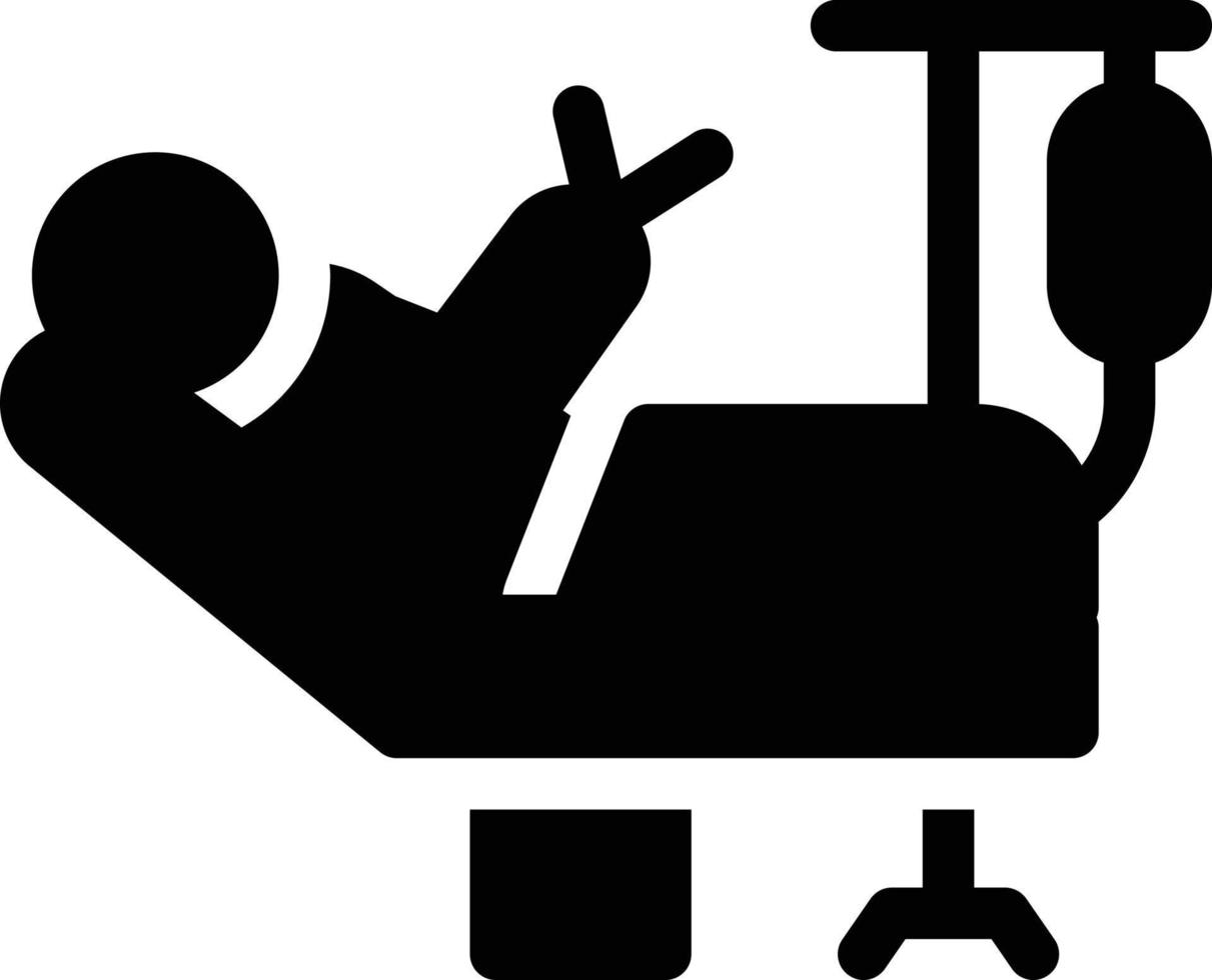 paciente cama ilustração vetorial em ícones de uma qualidade background.premium symbols.vector para conceito e design gráfico. vetor