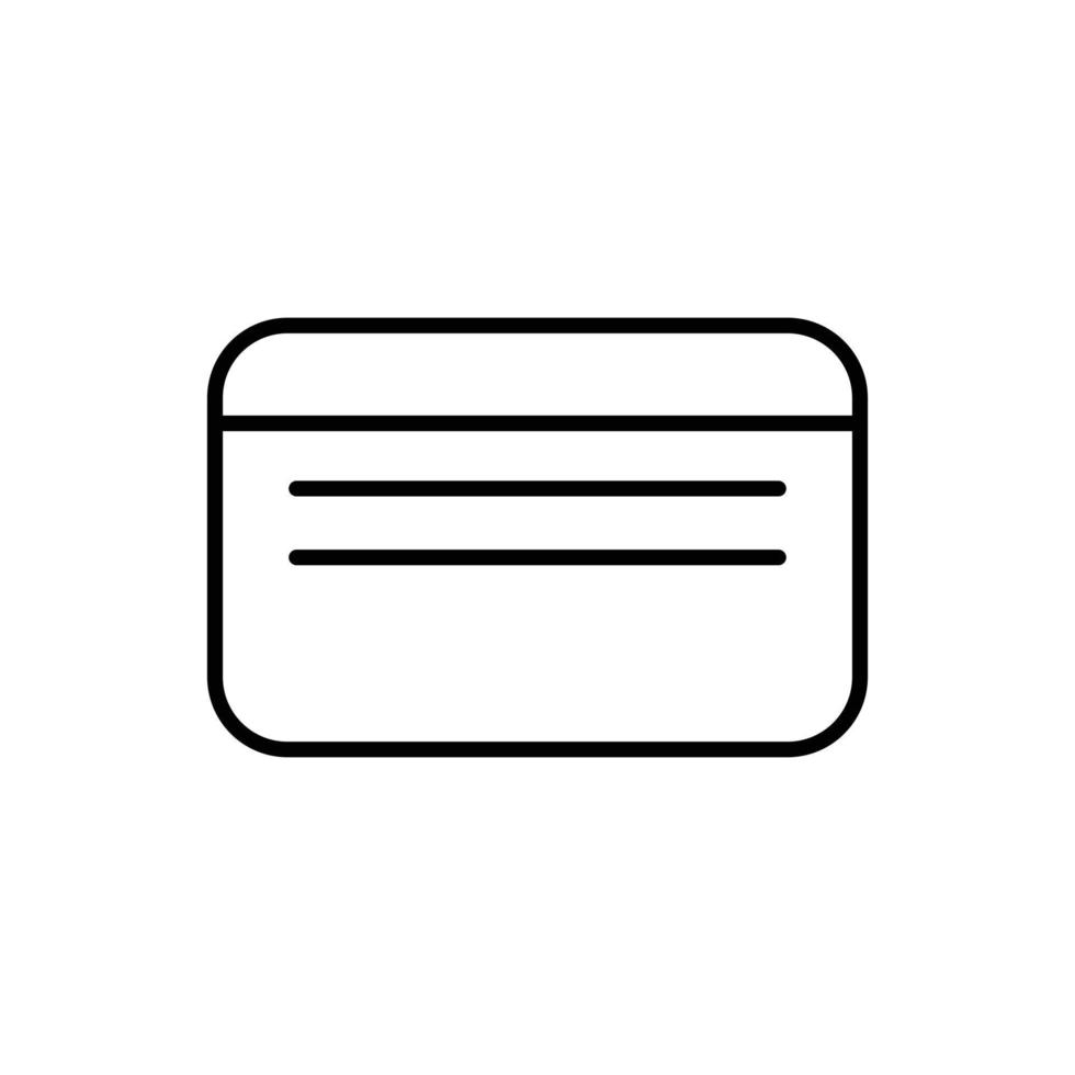 vetor de carteira para apresentação do ícone do símbolo do site