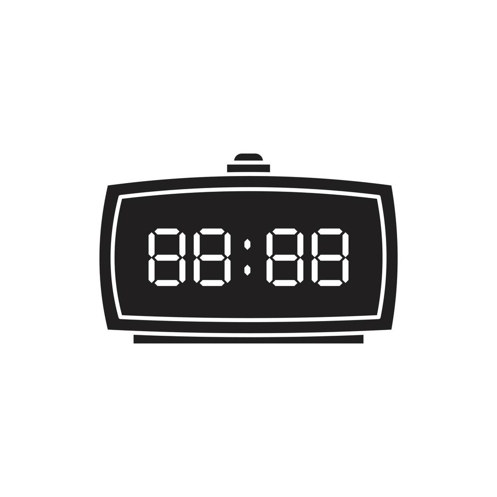 vetor de relógio de ponto para apresentação do ícone do símbolo do site