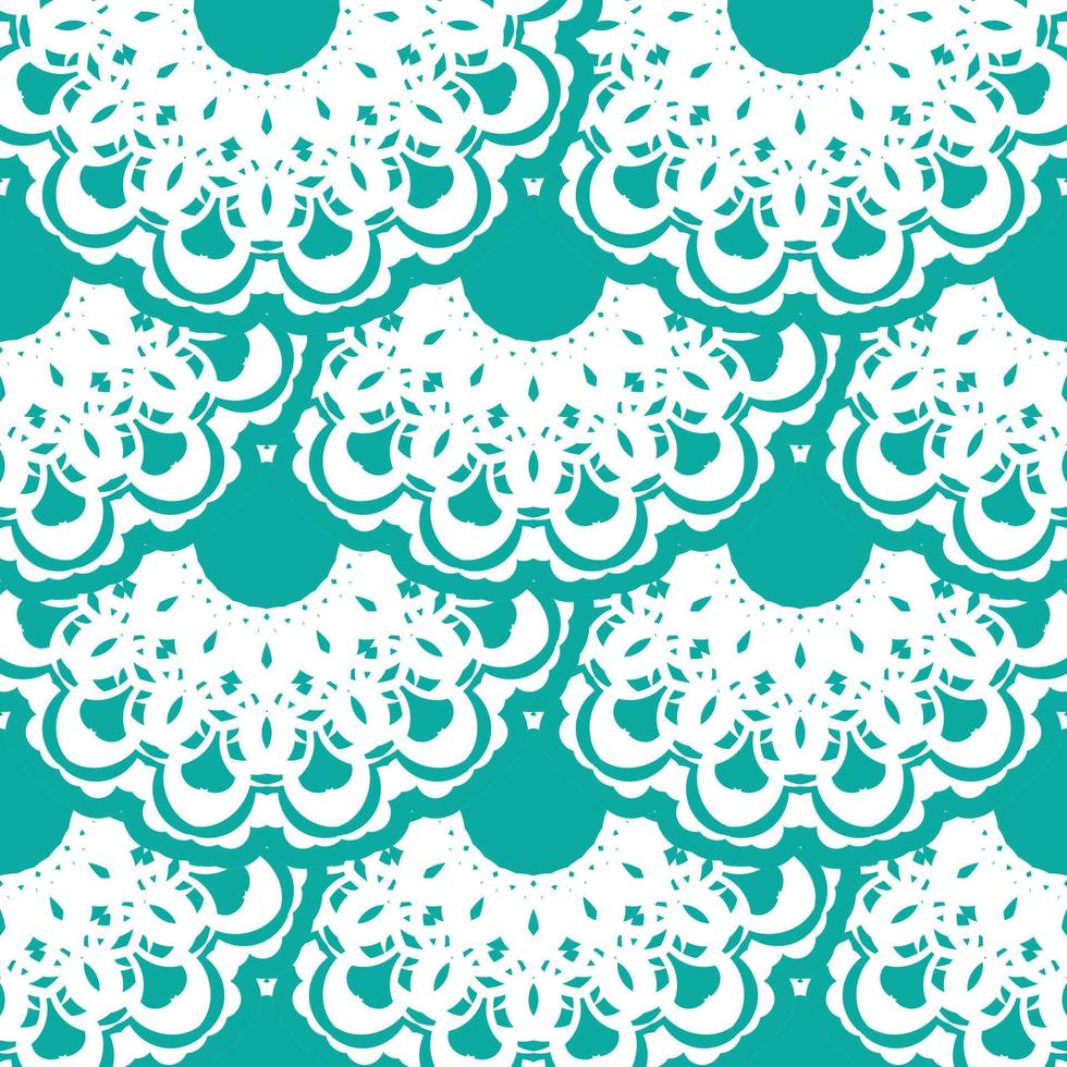 de fundo vector sem costura oriental. papel de parede em um padrão de estilo barroco. elemento floral azul bebê. ornamento para papel de parede, tecido, embalagem e papel. estilo simples, ilustração vetorial.